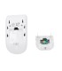 White Ajax FIBRA motion detector with photo collection