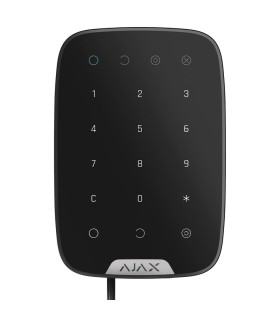 Teclado táctil preto para sistema Ajax Fibra