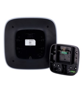 Ajax Superior StreetSiren DoubleDeck Fibra Noir — Sirène Extérieure Filaire Personnalisable Grade 2