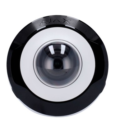 Camara Mini Dome IP Ajax em cor branco com 5MP lente 4mm e audio