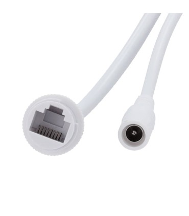 Telecamera IP Mini Dome Ajax in bianco con 5MP obiettivo da 4mm e audio