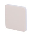 Ajax Solobutton Touch panel for a light switch, RAL 1013 Ivory colour