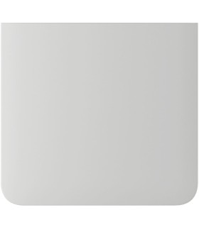 Tecla táctil para um interruptor de luz branco Vertical
