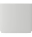 Panneau tactile pour interrupteur d'éclairage Couleur blanche Verticale