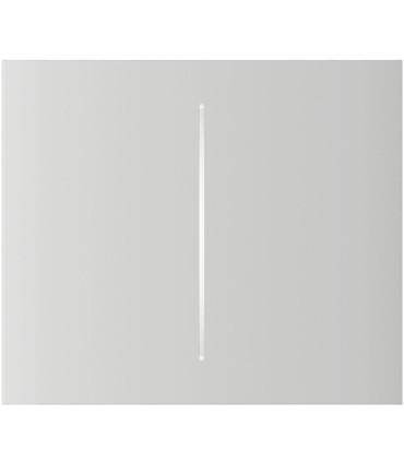 Tecla de toque para duplo interruptor de luz cor branca Vertical