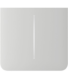 Tecla táctil duplo para um interruptor de luz Cor branca Vertical