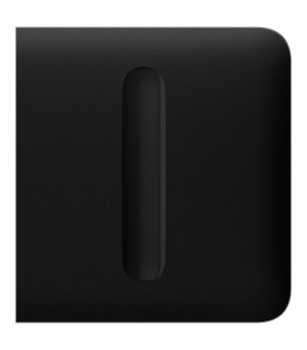 Tactile side key for dimmable light switch black