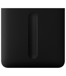 Tecla lateral táctil para interruptor de luz orientable vertical color negro