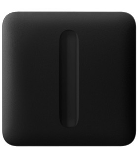Tasto touch per interruttore luce regolabile colore nero