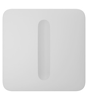 Tecla táctil para interruptor de luz orientable color blanco