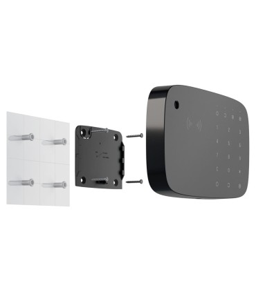 KEYPAD COMBI-W - Tastiera allarme Ajax con sirena e lettore tag e card