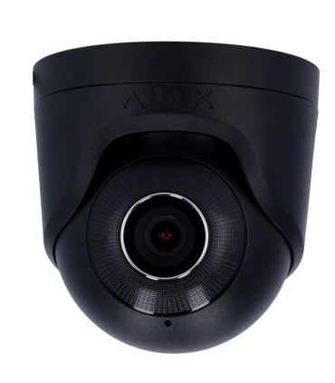 Caméra IP Tourelle AJax 5 MP avec audio et intelligence artificielle couleur noir