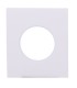 Ajax central cover for basic type F socket white color