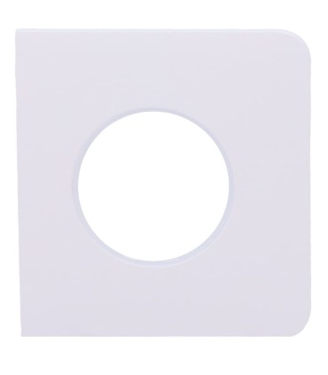 Tapa lateral Ajax para enchufe básico tipo F color blanco