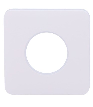 Cache Ajax pour prise basique type F couleur blanc