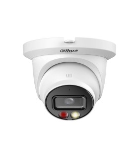 IPC-HDW2849TM-S-IL - Cámara IP tipo Turret Dahua TIOC de 8 MP con luz dual inteligente y lente de 2,8 mm
