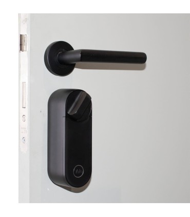 BLE and WiFi smart key turn lock Yale Black color