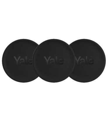 YALE-DOT-B - Yale Dot NFC Preto 3 Un. | Lisintec