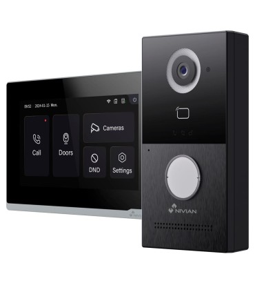 NVS-VIDEOINTERCOM-2W - Nivian Video Door Station Kit 2 Threads