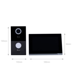 NVS-VIDEOINTERCOM-2W - Nivian Video Door Station Kit 2 Threads