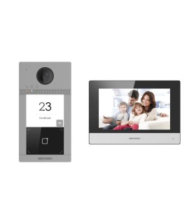 DS-KIS604-P(C) - Kit Visiophone IP Hikvision PoE | Lisintec