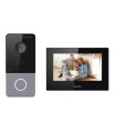 DS-KIS605-P(C) - Kit Videoportero IP Hikvision con Monitor Táctil 7" y Cámara 2MP PoE