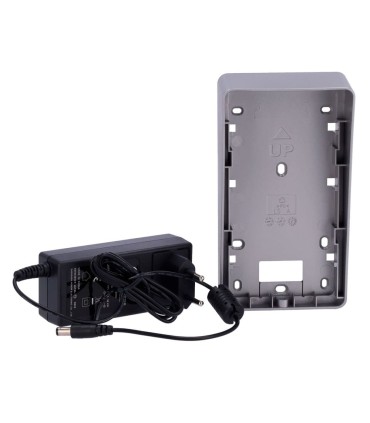 DS-KIS101-P/Surface - Kit de videoporteiro Tecnologia 2 fios analógicos