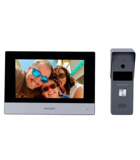 DS-KIS303-P - Video intercom kit 4-wire technology, with TCP/IP & WiFi