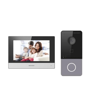DS-KIS603-P(C) - Kit d'interphone vidéo Tecnología IP & WiFi