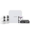 NVRKIT108T-4 - Kit Videovigilancia IP Ajax con 4 Cámaras Turret Safire Smart 4MP