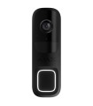 Ajax Doorbell Black — 4 MP Wi-Fi IP Video Doorbell with AI