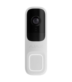 Campainha 4 MP com IA integrada Ajax cor branco