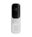 Ajax Doorbell Blanc — Interphone Vidéo IP Wi-Fi 4 MP avec IA
