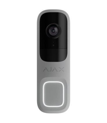 4 MP Doorbell with Integrated AI Ajax gray color