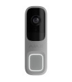 Ajax Doorbell Gris — Videoportero IP Wi-Fi de 4 MP con IA
