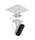 Ajax IndoorCam Nero — Telecamera Wi-Fi 4 MP con IA