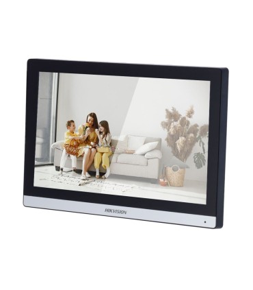 Monitor para videoporteiro Ecrã tátil TFT com 7" moldura estreita - DS-KH6350-TE1