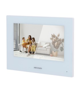Monitor per videocitofono Touch screen TFT da 7" - DS-KH6320-WTE1-W
