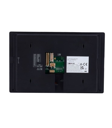 Moniteur pour interphone vidéo Écran tactile TFT avec 7" cadre étroit - DS-KH6350-WTE1