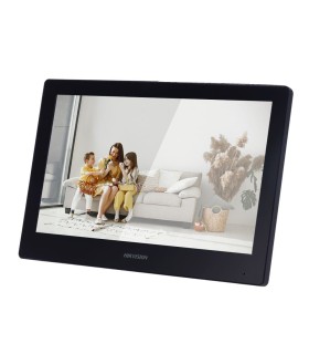 Moniteur pour interphone vidéo Écran tactile TFT de 10" - DS-KH8520-WTE1/EU