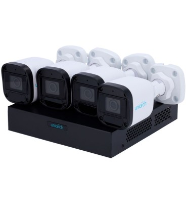 KIT118-B42POE - Kit Uniarch 4 Câmaras 2MP PoE | Lisintec