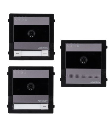 DS-KD7003EY-IME2/Aluminum - Video intercom 2 HD wires 2 MP camera