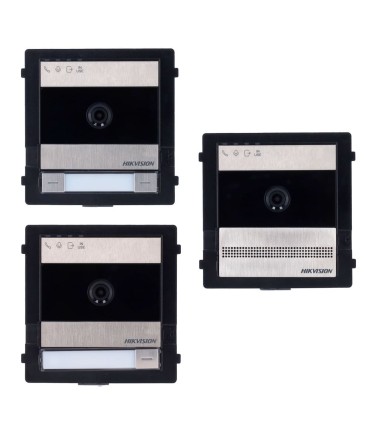 DS-KD7003EY-IME2 - Videoportero 2 hilos HD de acero inoxidable Cámara 2 Mpx