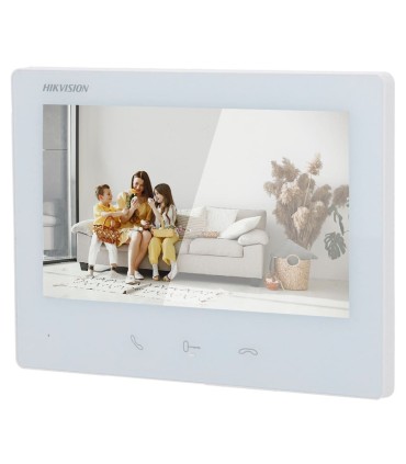 DS-KH7300EY-TE2/White - Moniteur pour interphone vidéo Ecran TFT de 7"