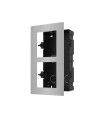 DS-KD-ACF2/S -Front panel and flush mount box for 2 modules
