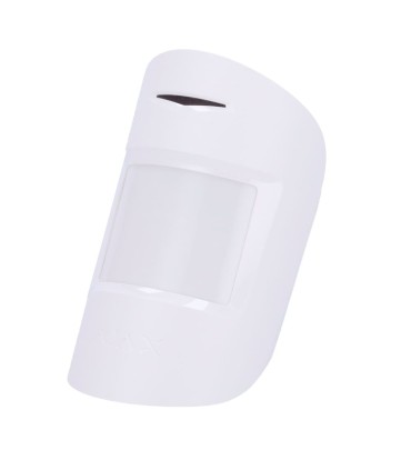 Wired Ajax motion detector with dual technology  white