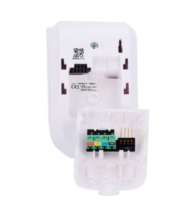 Wired Ajax motion detector with dual technology  white