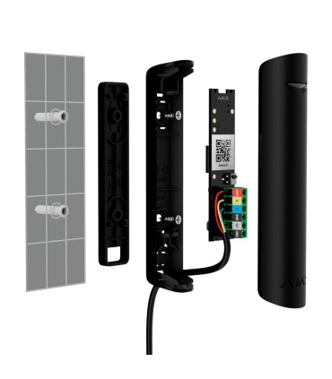 Ajax Wired magnetic detector with vibration and tilt sensor, white color