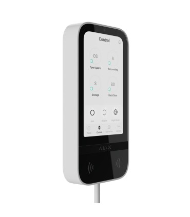 Ajax Superior KeyPad TouchScreen Fibra Blanc | Lisintec