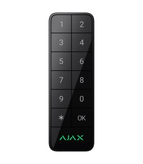 Teclado para exterior IP66/IK08 com leitor RFID cor preto Ajax Fibra